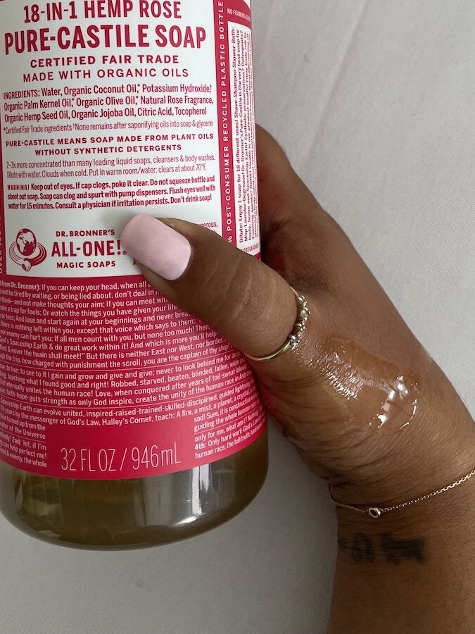 natural organic body wash